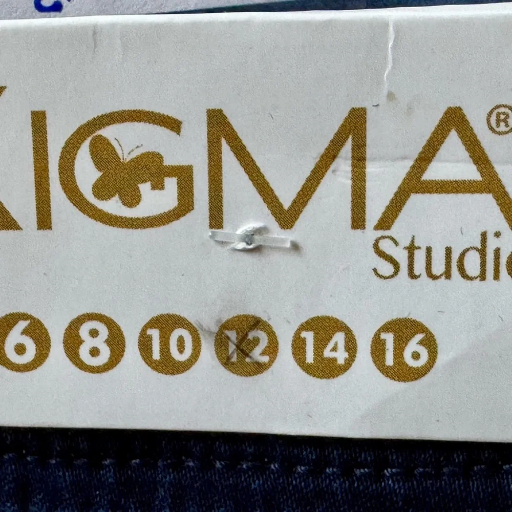 Jeans Colombianos Xigma Booty Curve Gold Decorated High Waisted.  Size  12 NWT - Picture 11 of 12